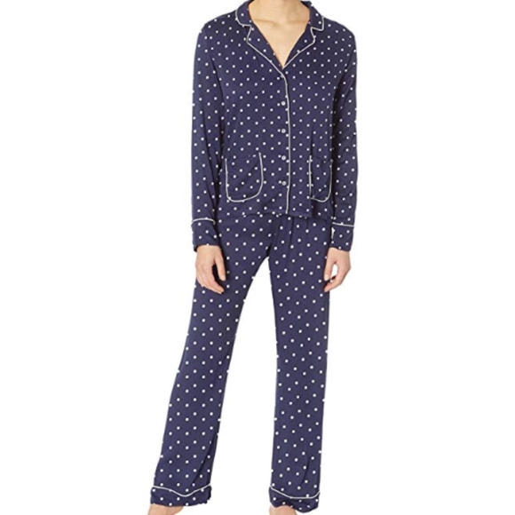 Splendid Other - SPLENDID Button Up Long Sleeve Classic Pajama Set